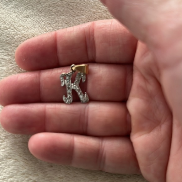 Initial Diamond charms - Picture 2 of 4